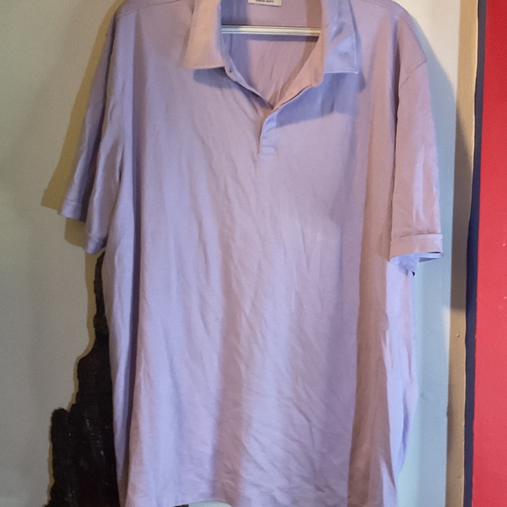 Joseph Abboud Light Purple Men's Polo Shirt